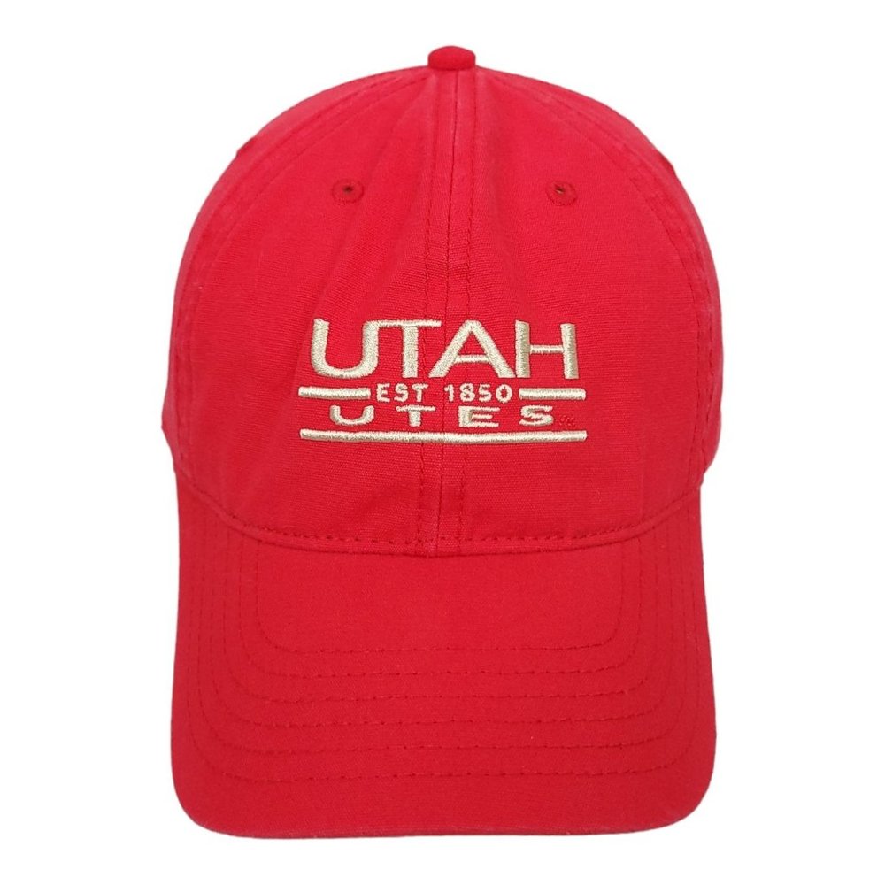 Captivating Utah Utes Adjustable Tuck Strap Cap Trucker Baseball Hat Embroidered